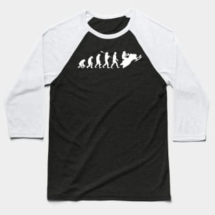 Snowmobile Evolution Sport Lovers Baseball T-Shirt